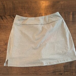 Elegant Silver Women's Golf Skort